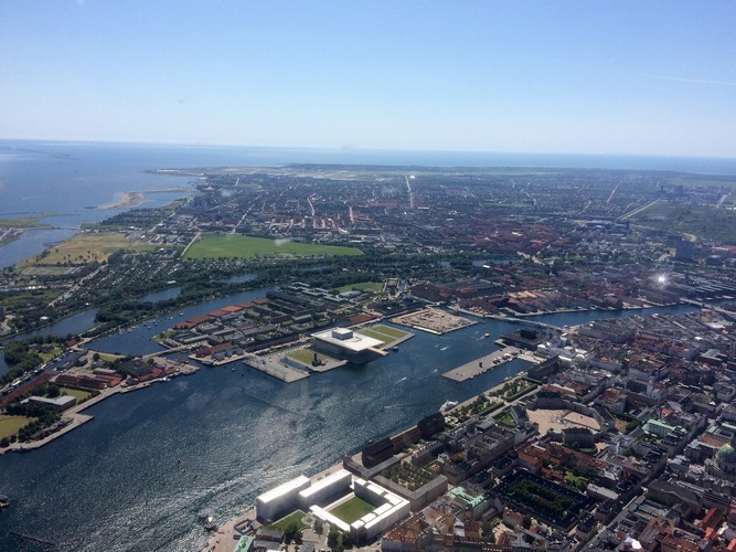Sightseeing helikoptertur over København 5