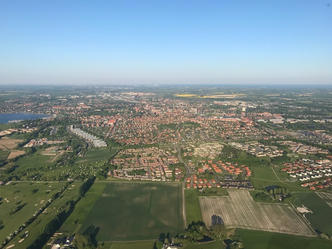 Helikoptertur inkl. snacks over Roskilde 5